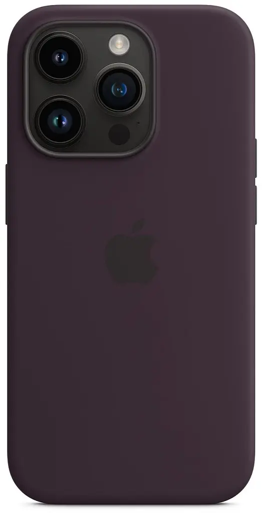 Чохол Silicone Case with MagSafe для Apple iPhone 14 Pro Max Elderberry ААА [77427] - фото 5