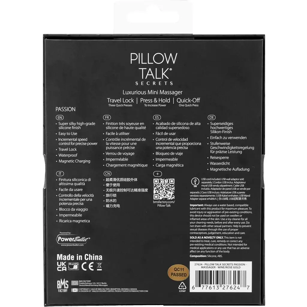 Кліторальний вібратор Pillow Talk Secrets - Passion - Clitoral Vibrator - фото 8