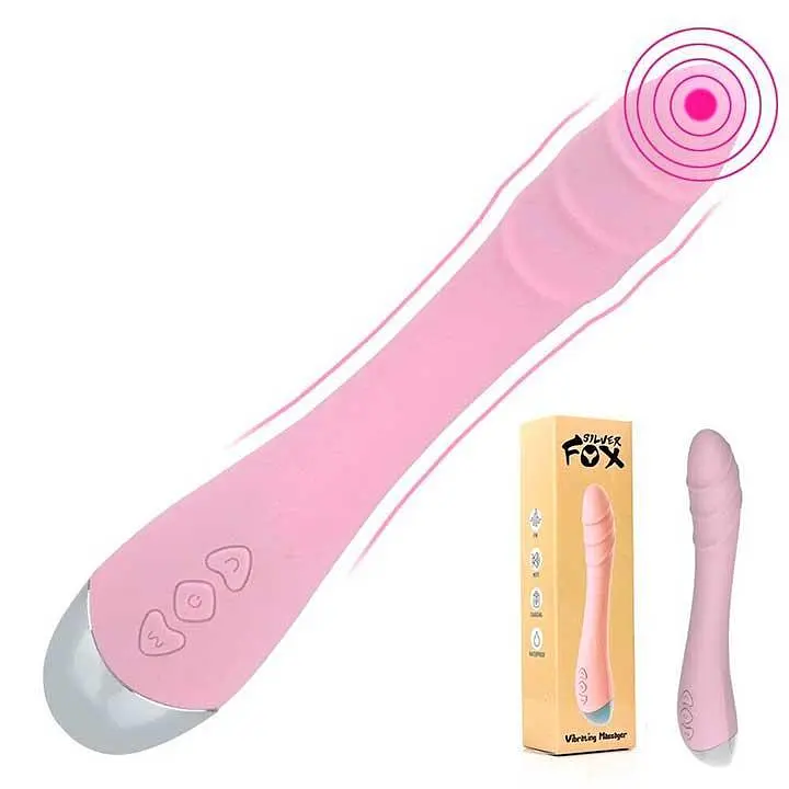 Вибратор Silver Fox для стимуляции точки G USB Розовый K0825-1 - фото 2