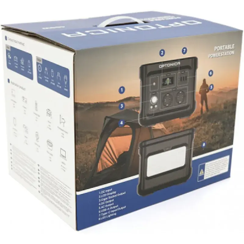 Зарядна станція Optonica 400W, 320Wh (PS-9418) - фото 6
