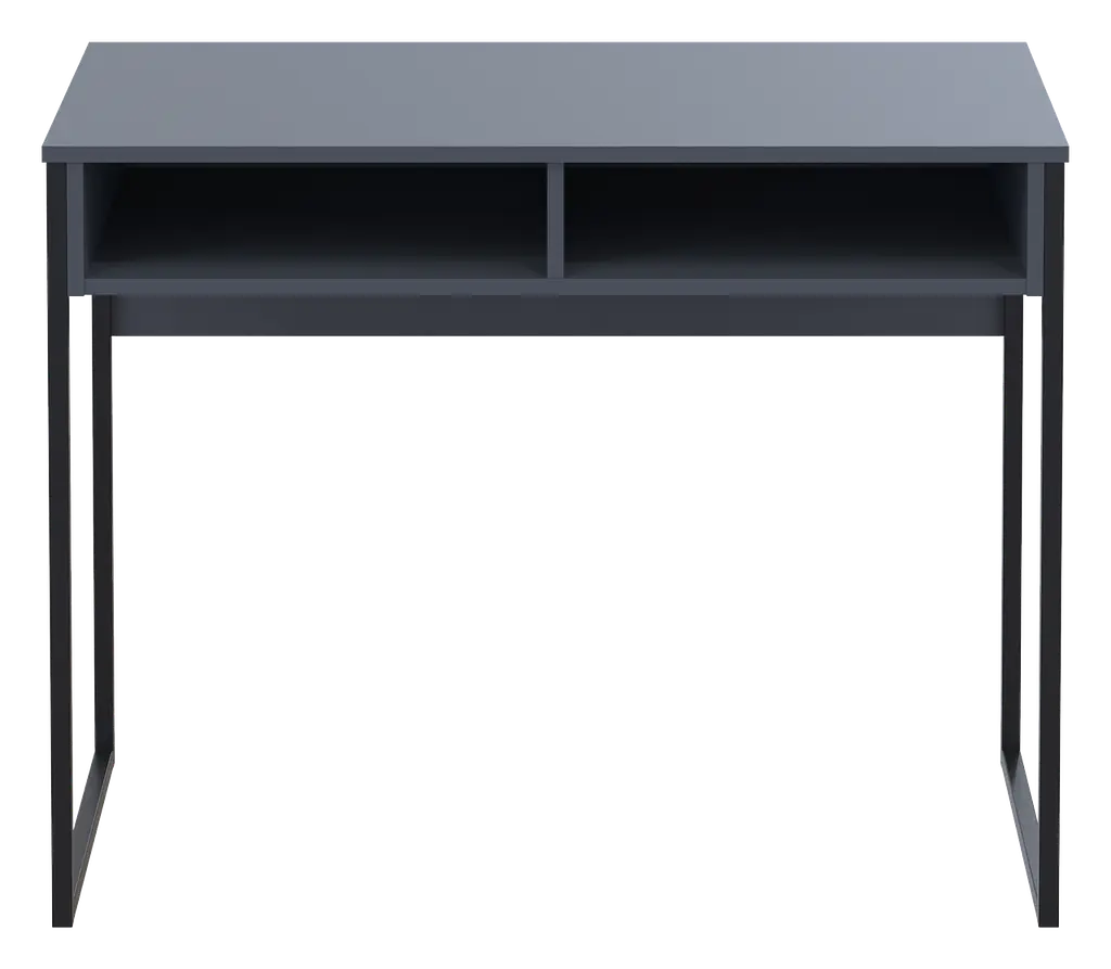 Стіл письмовий Doros Барт Графіт з полицею 100х55х78.1 (41510113) - фото 4