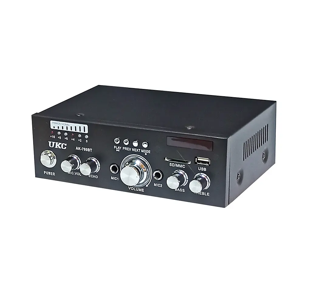 Підсилювач з вбудованим Bluetooth AMP-799 BT (44575-AMP 799 BT_774) - фото 2
