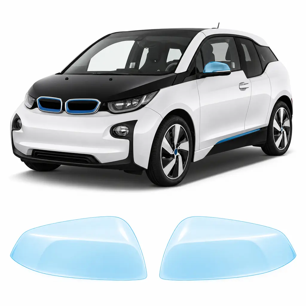 Антигравійна захисна бронеплівка за лекалами для BMW i3 I01 2013-2022 - дзеркала