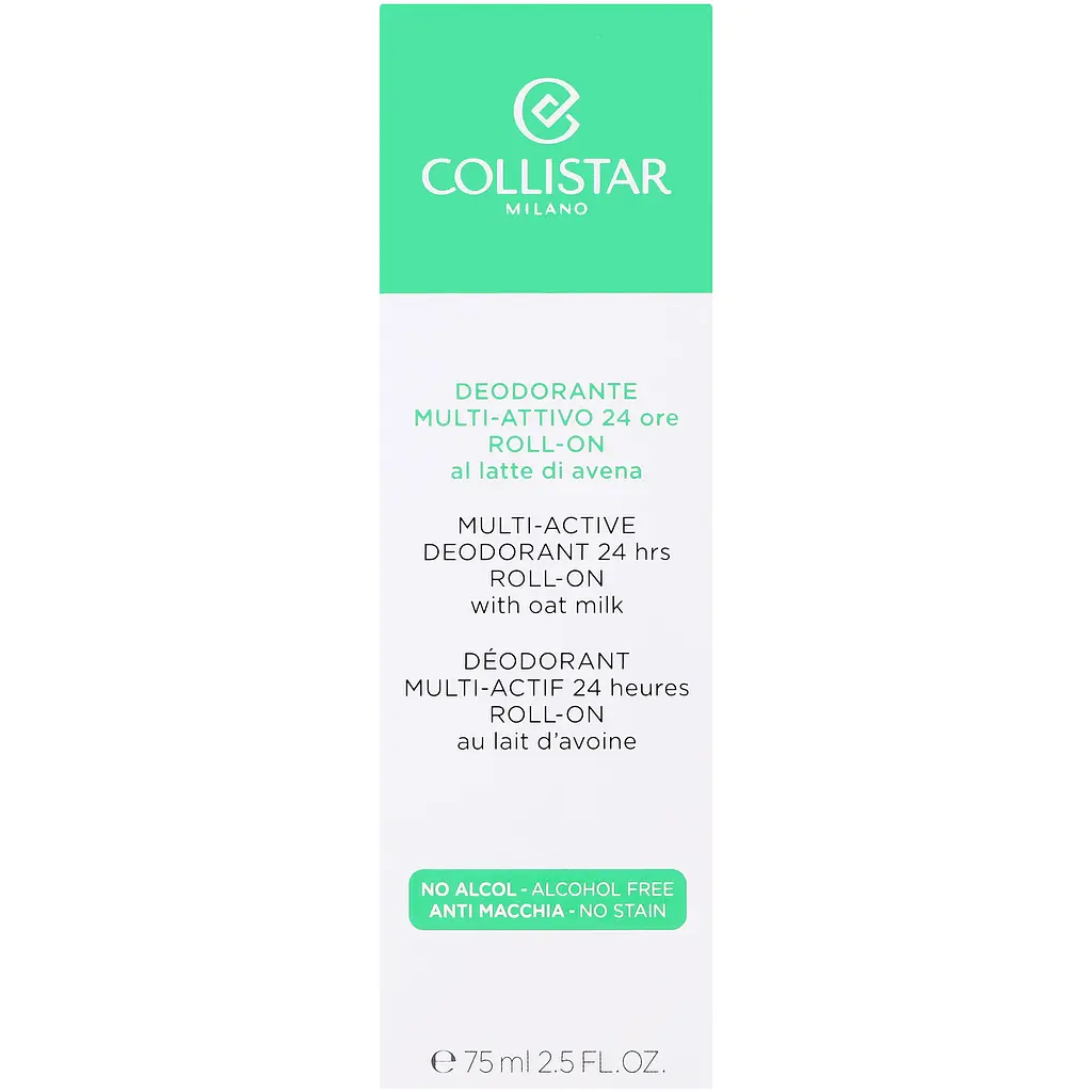 Мультиактивний крем-дезодорант Collistar Deodorant Multi-Attivo 24 Ore roll-one 75 мл - фото 4