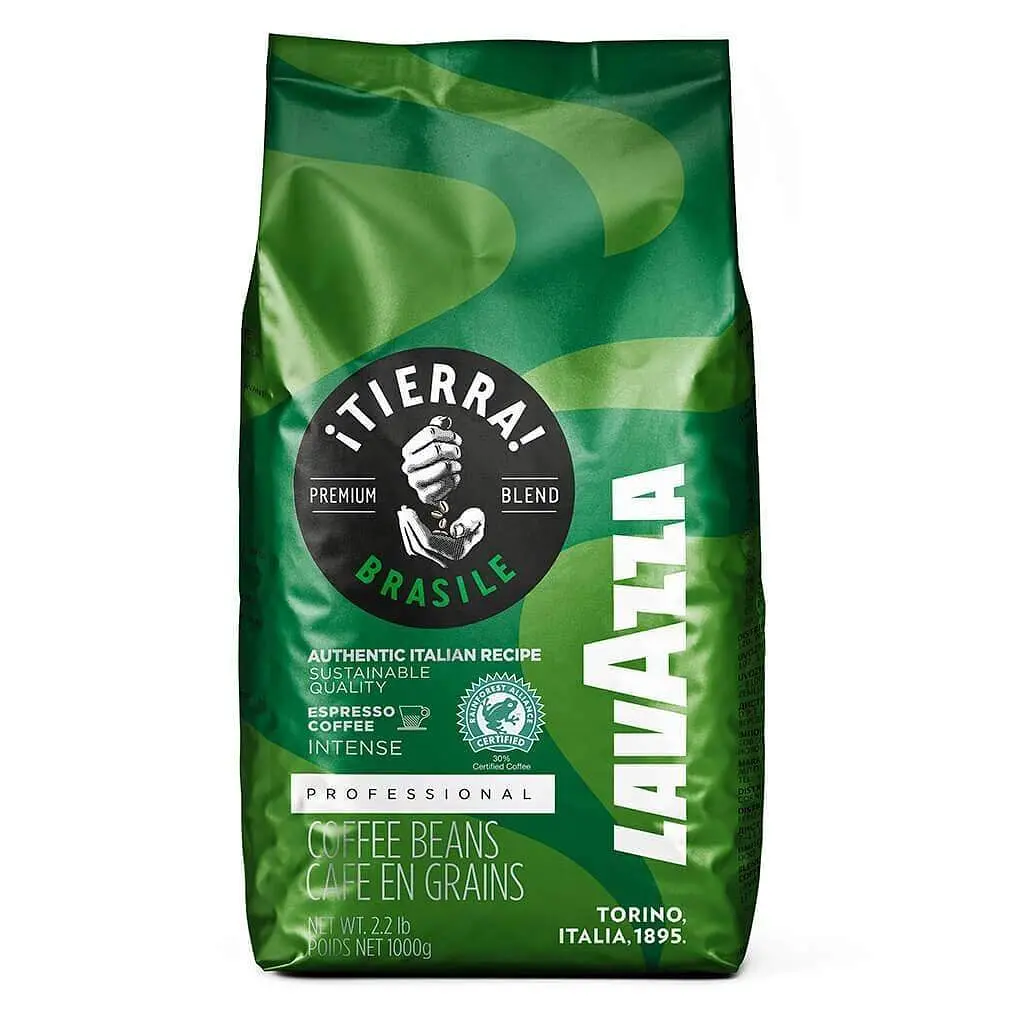 Кава зернова Lavazza Tierra Brasile Espresso 1 кг