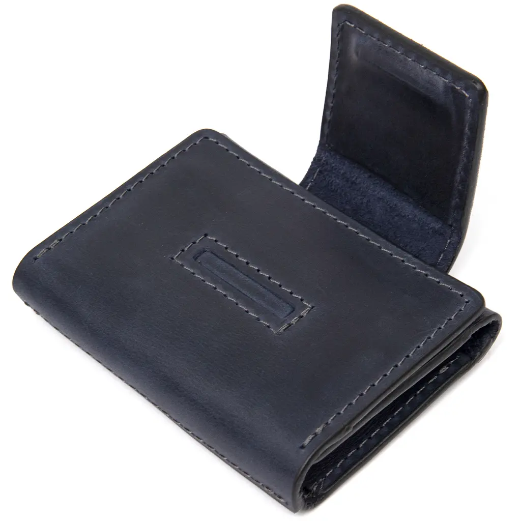 Визитница кожаная GRANDE PELLE 7х10х1.5 см acs0018797 - фото 3
