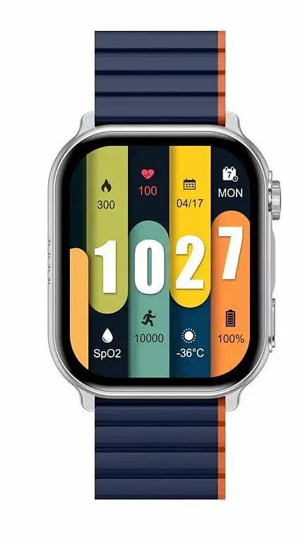Смарт-часы Kieslect Smart Calling Watch KS Pro глобальный серебристый - фото 2