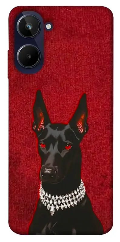 TPU чохол Demsky Premium doberman для Realme 10 4G