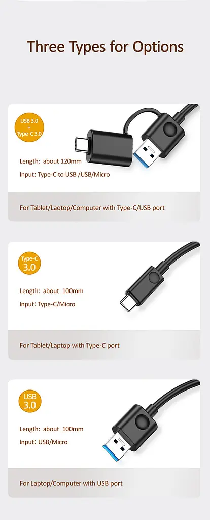 Розгалужувач Usb хаб Usams US-SJ414 на 4 Usb Hub Smart Adapter - фото 3