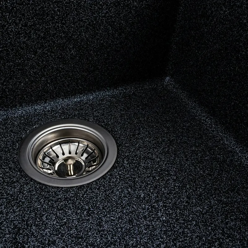 Кухонна мийка Platinum 4040 RUBA матовий Графіт (SP000040835) - фото 2