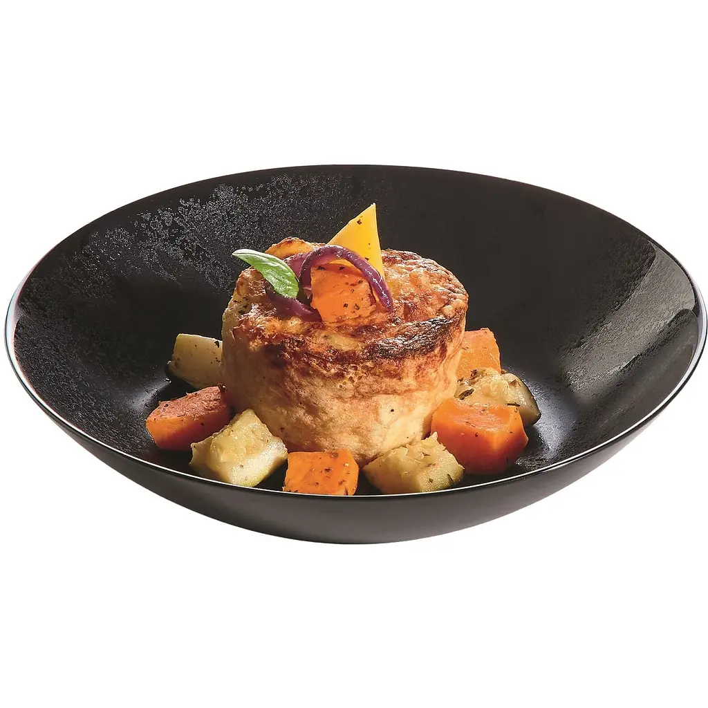 Тарелка суповая Luminarc Diana 20 см Black (V0123) - фото 6