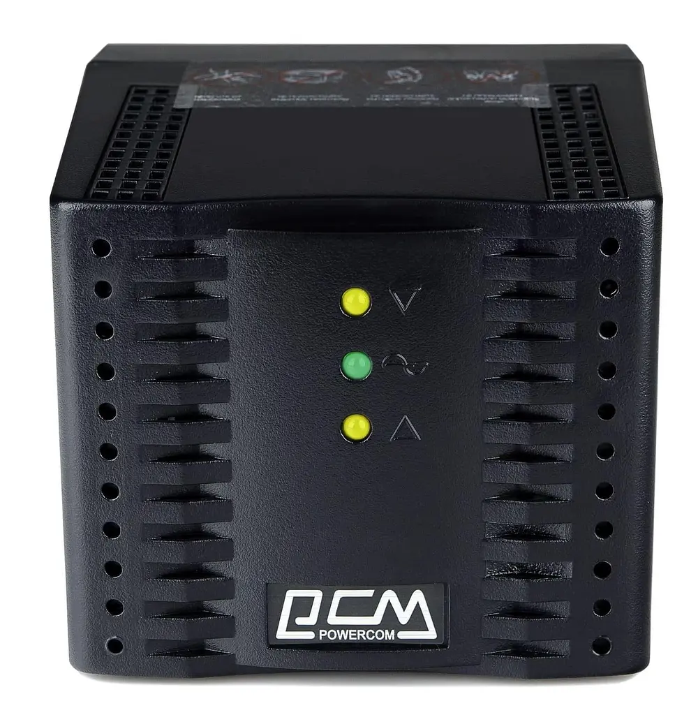 Стабілізатор напруги Powercom TCA-2000 Black 1000 Вт (TCA-2000)