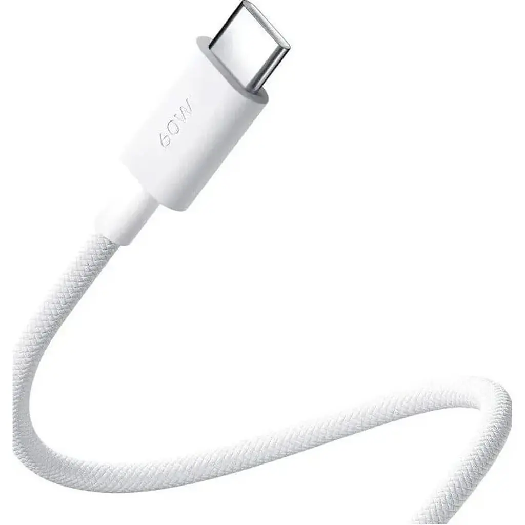 Кабель Xiaomi USB-С to USB-C 3A 1m White (BHR087GL) [162666] - фото 4