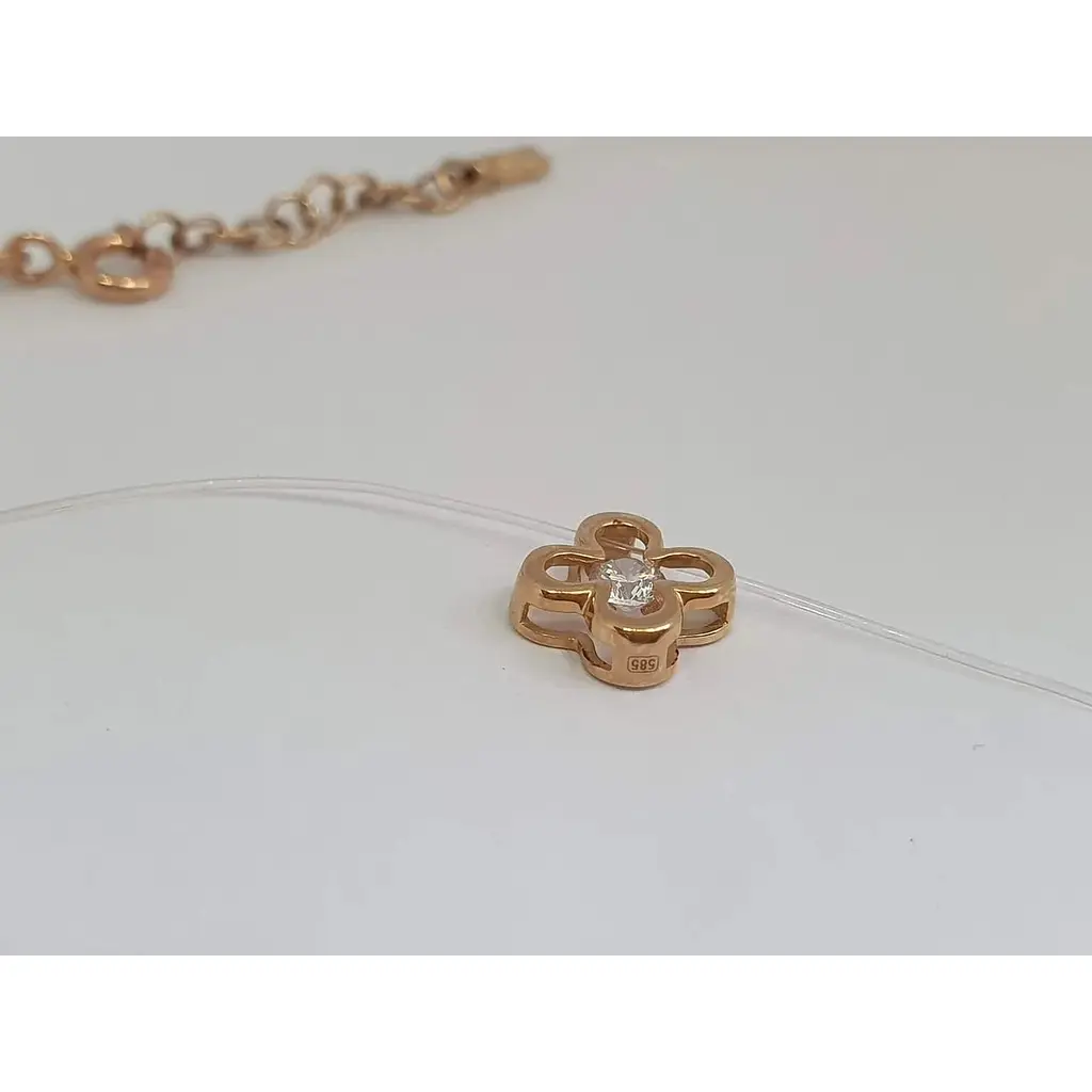 Колье Империя золота из силикона с золотыми вставками. ПК1487И - фото 2