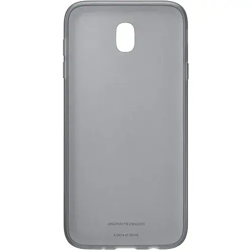 Чохол-накладка Samsung для Galaxy J7 (2017) EFAJ730 силіконовий чорний (EFAJ730TBEGRU) - фото 2