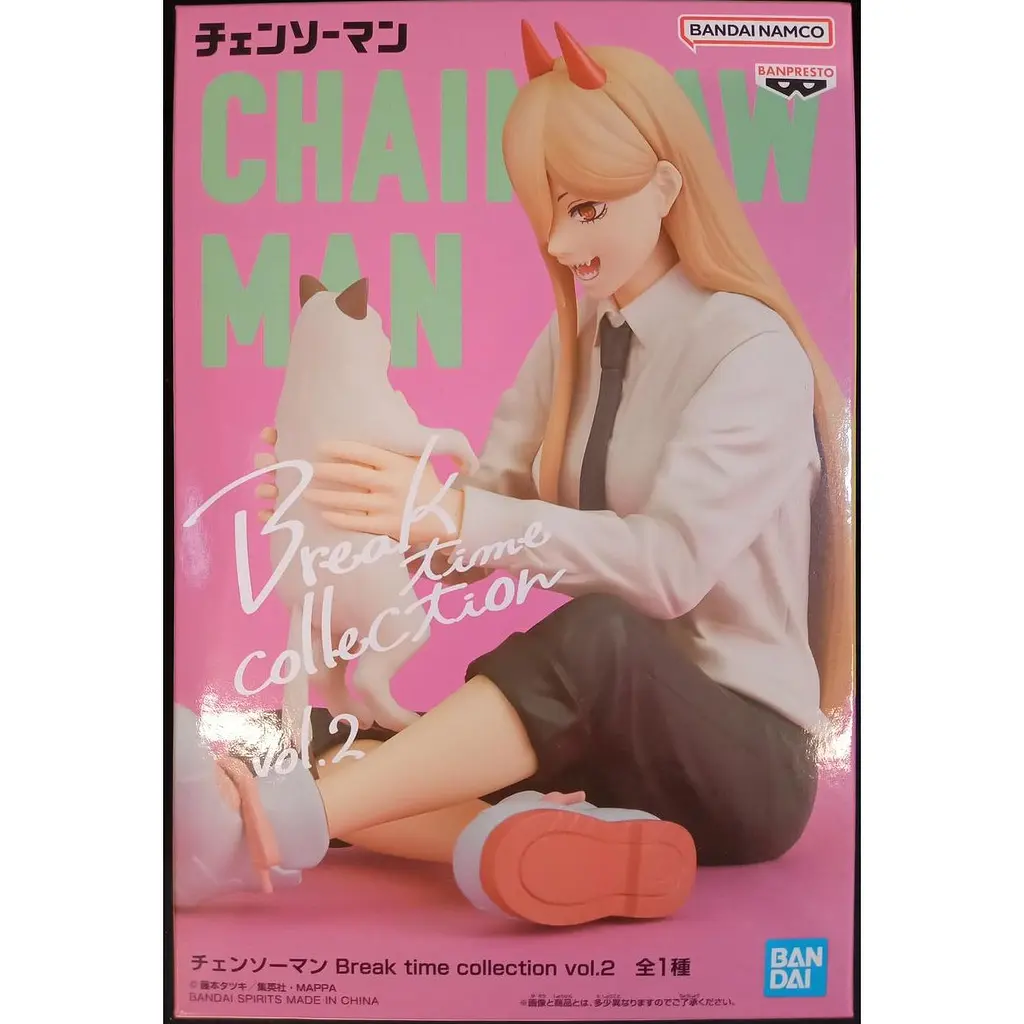 Фігурка Bandai Spirits Людина-бензопила Павер Chainsaw man Power and Nyako 10 см BS CM PAN - фото 2