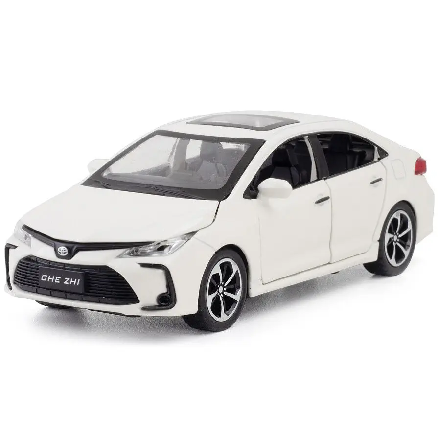 Колекційна металева модель автомобіля АвтоЕксперт Toyota Corolla з інерцією, світлом та звуком 1:32 - фото 2
