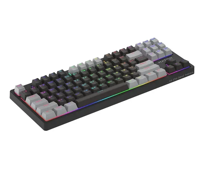 Клавиатура игровая механическая Hator HTK520BBG Rockfall 2 Mecha Signature Edition - фото 5