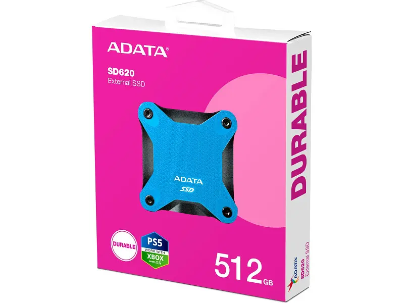 SSD-накопитель ADATA SD620 512 ГБ Blue (SD620-512GCBL) - фото 6