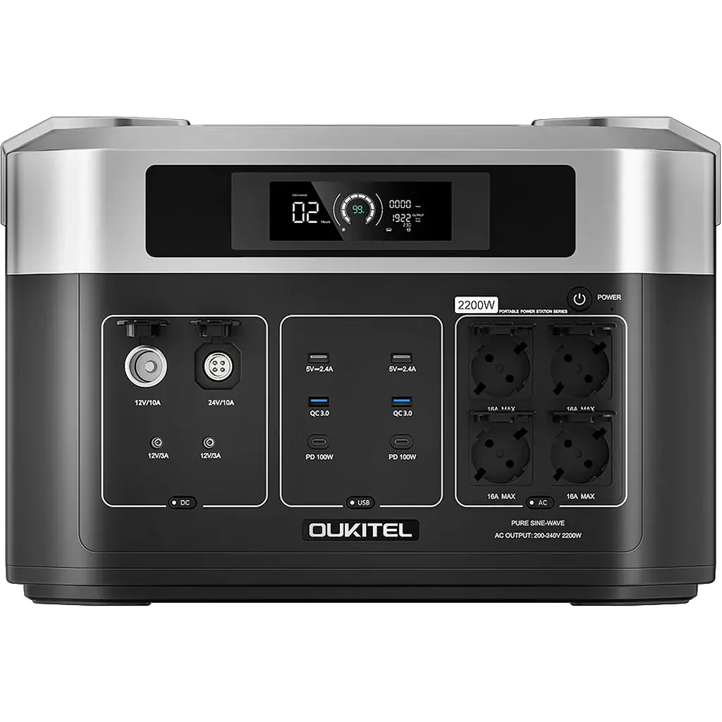 Зарядная станция Oukitel BP2000E + батарейный модуль B2000E [124069] - фото 7