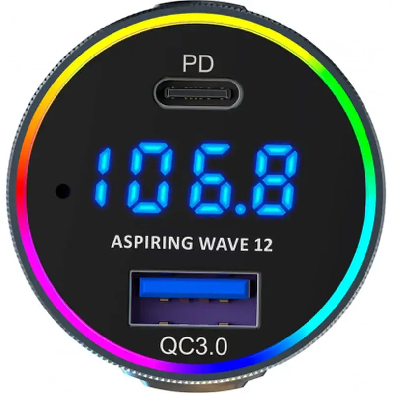 FM модулятор Aspiring Wave 12, 48W (TC-WA12) - фото 4