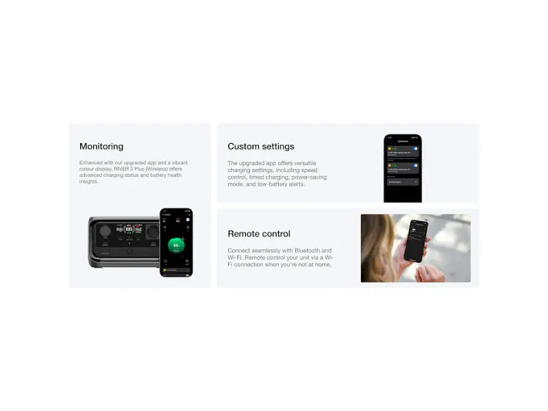 Зарядна станція EcoFlow RIVER 3 Plus Wireless (EFRIVER3PLUS-W-EU-CBOX) - фото 11
