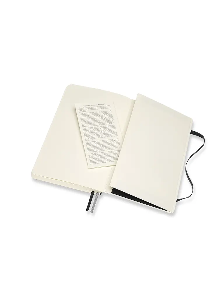 Записник Moleskine Classic Expanded середній, Нелінований Чорний М'який (QP618EXP) - фото 6