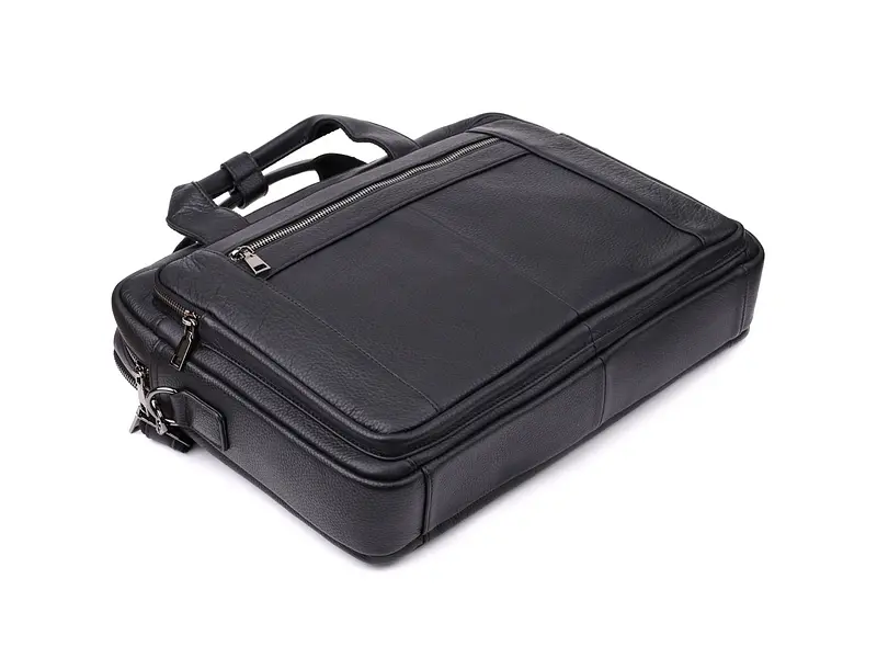 Портфель для чоловіків із натуральної шкіри Vintage 41×30×10 см sum0027455 - фото 5