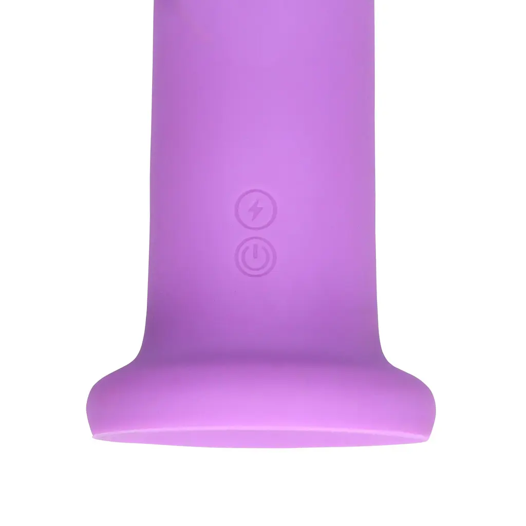 Вибратор Loveline Ultra Soft Silicone Rotating G-Spot 20 см фиолетовый - фото 5