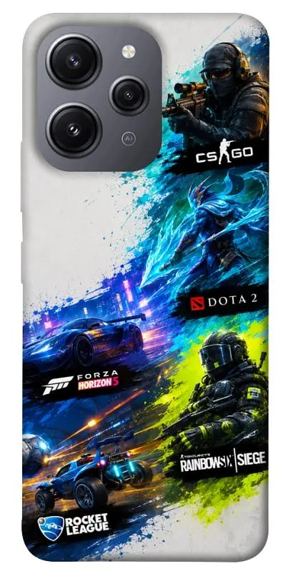 TPU чехол Demsky Full Throttle для Xiaomi Redmi 12