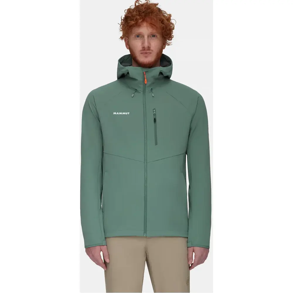 Куртка Mammut Ultimate Comfort SO Hooded Jacket Men L Dark Jade - фото 2