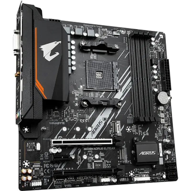Материнська плата GIGABYTE B550M AORUS ELITE AX - фото 2