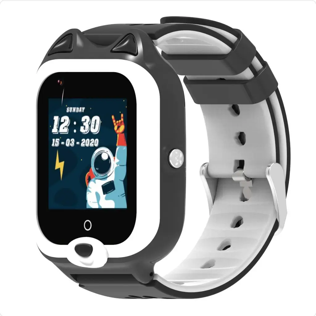 Смарт-годинник дитячий Wonlex KT22 4G камера прослуховування геозона WI-FI GPS SIM Black (17004)