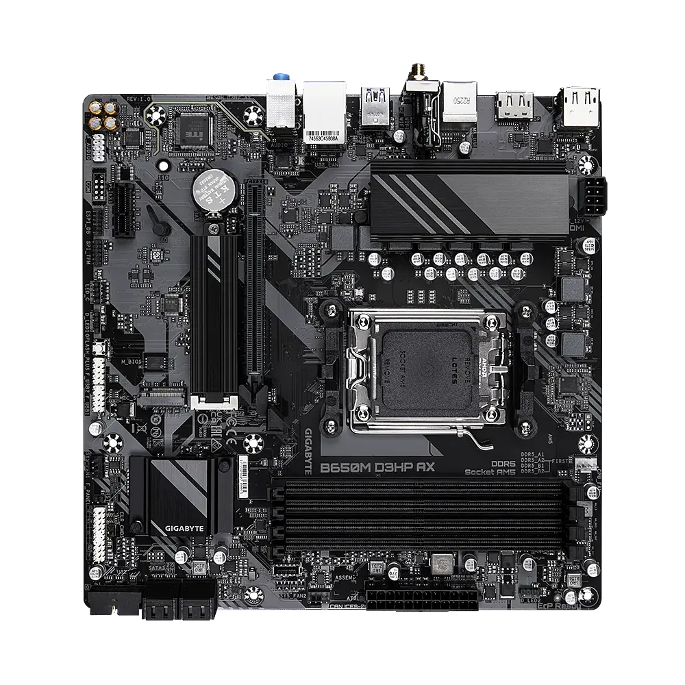 Материнська плата Gigabyte B650M D3HP AX Socket AM5 (B650M D3HP AX) - фото 3