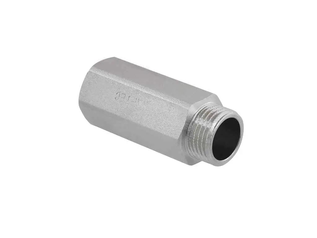 Подовжувач RAFTEC 1/2" 50 мм, ЗВ, DN 15, зовні під ключ, нікель, UDL0150 - фото 2