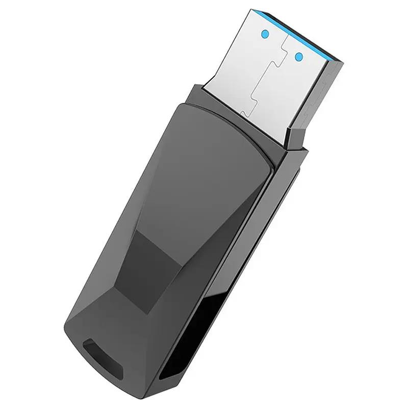 Флеш-накопичувач Hoco UD5 USB 3.0 - 32GB Сірий - фото 2