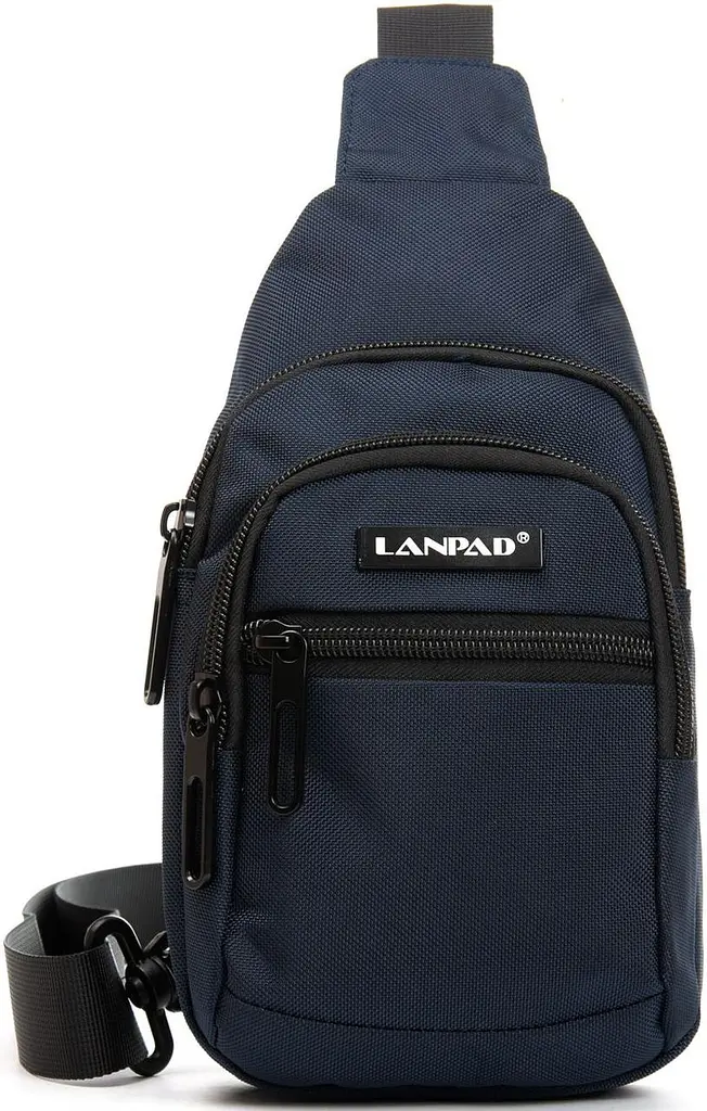 Сумка чоловіча через плече Lanpad Синя