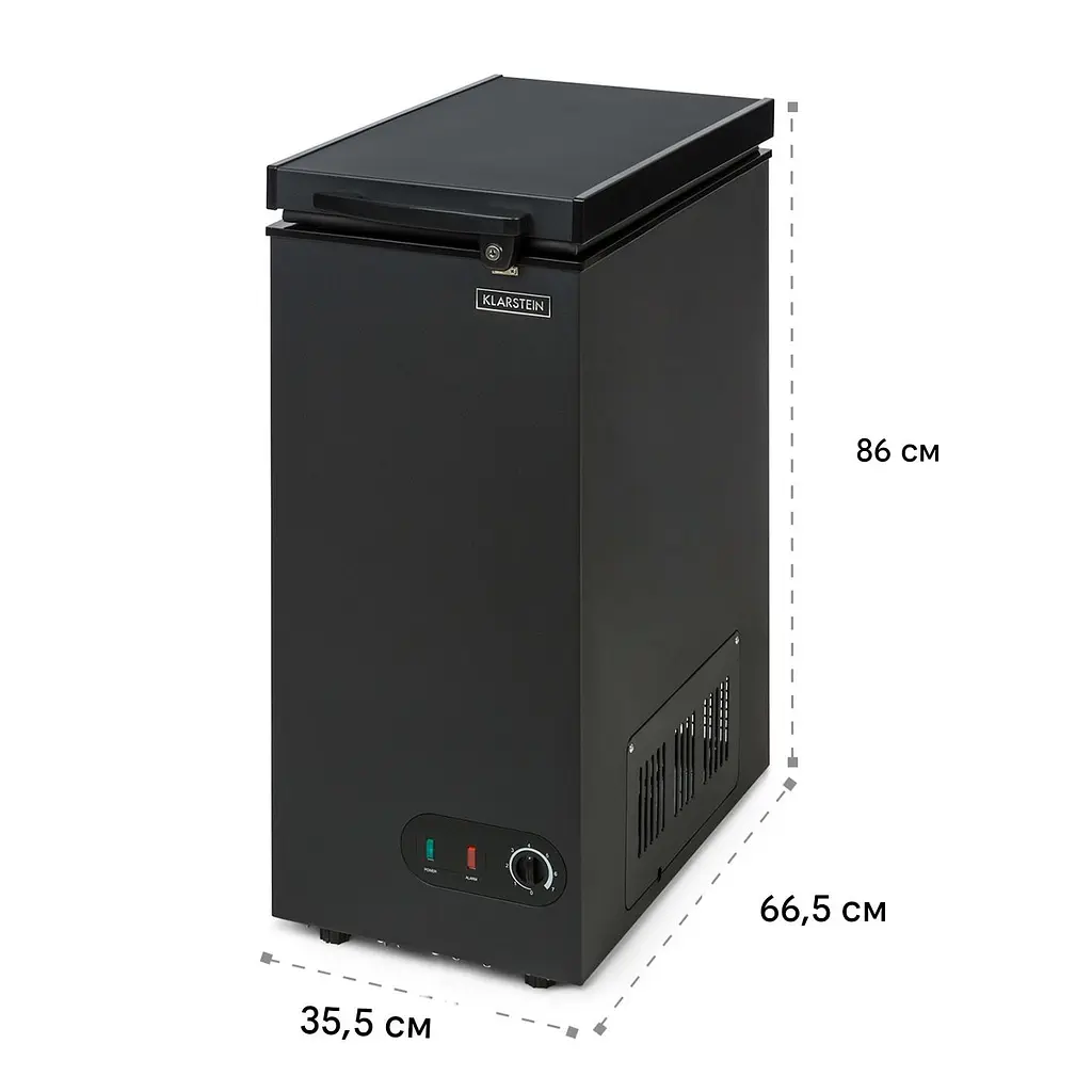 Морозильна камера Klarstein Iceblokk 51 л (10046004) - фото 9