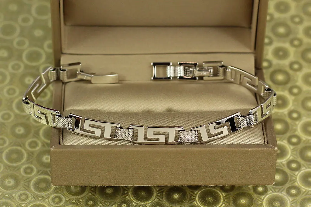 Браслет Xuping Jewelry Лора 16.5 см 6 мм сріблястий