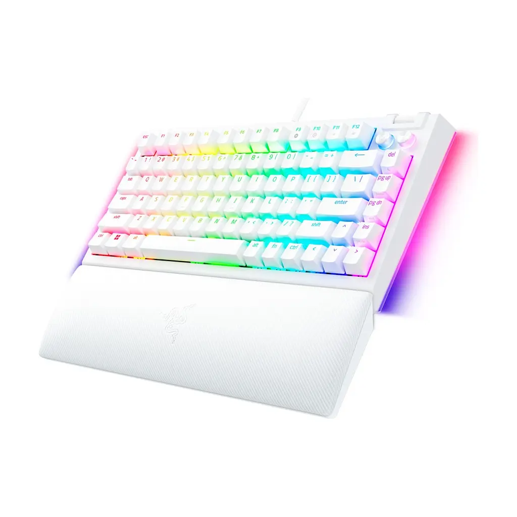 Клавіатура Razer BlackWidow V4 75% USB UA White (RZ03-05001700-R3M1) - фото 5