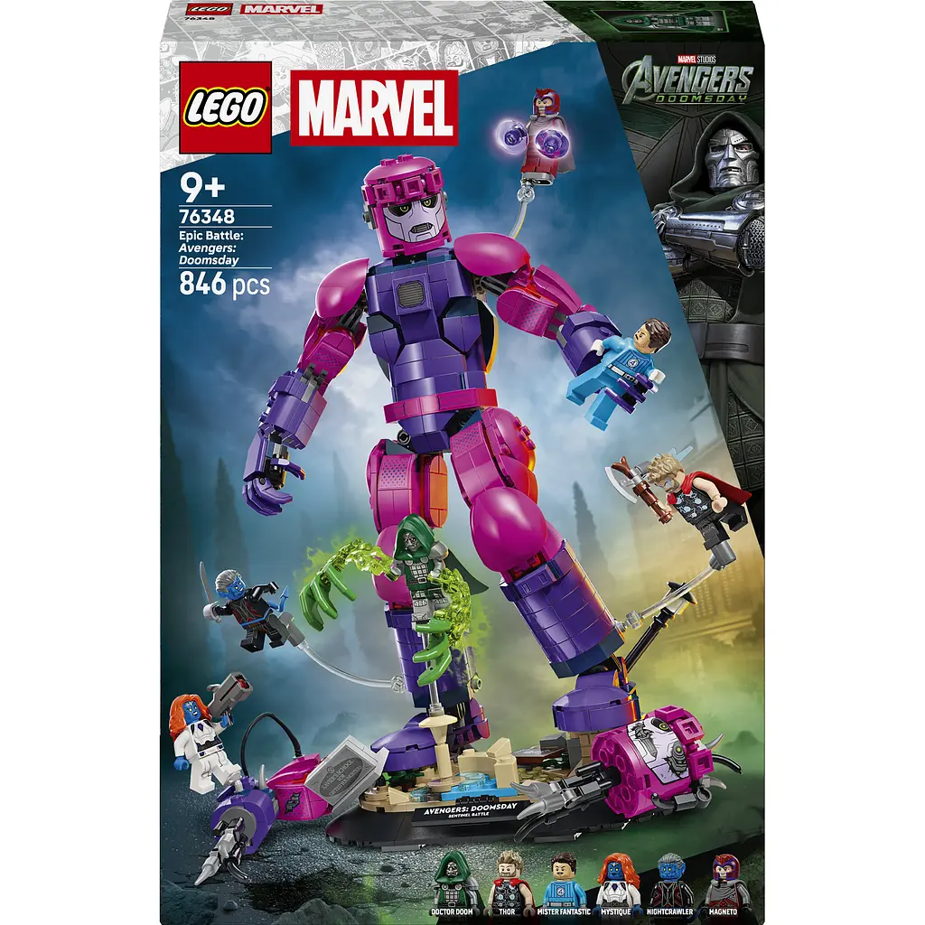 Конструктор LEGO Super Heroes Marvel Легендарна битва: Месники Судний день 846 ел. (76348) - фото 3