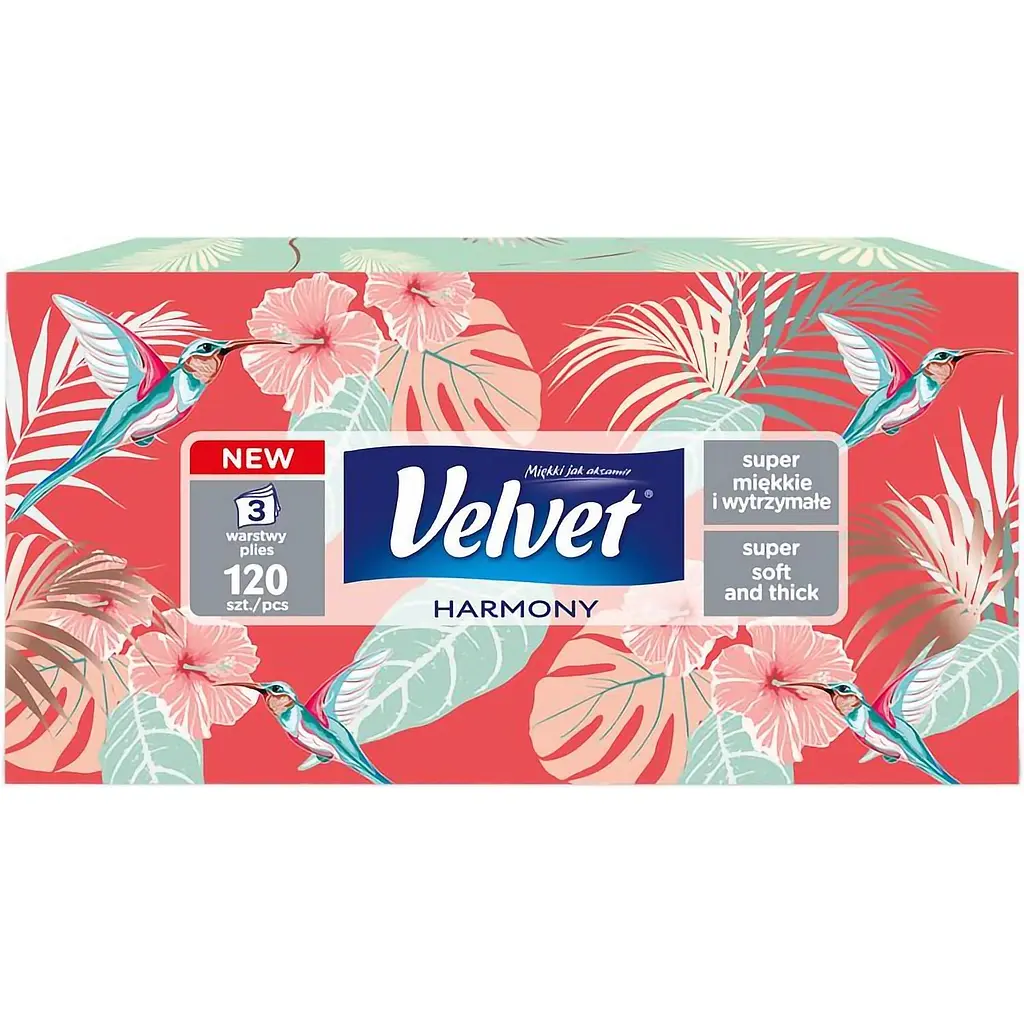 Серветки Velvet Harmony 120 шт. в асортименті - фото 2