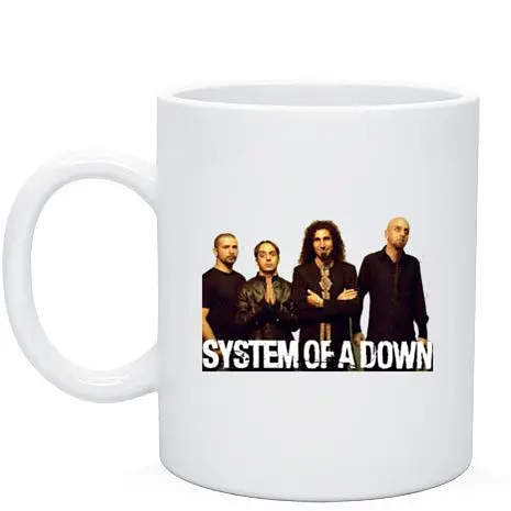 Кружка GeekLand System Of A Down MD307 330 мл серая - фото 2
