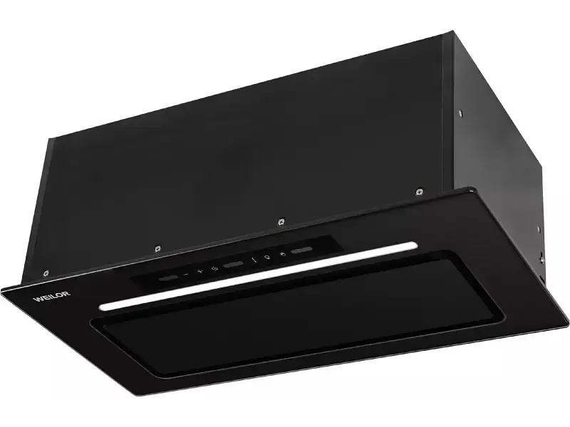 Витяжка вбудована WEILOR LUMINA WBG 69 BLACK MATTE SILENCE - фото 3