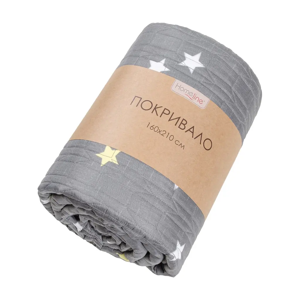 Покривало Home Line стьобане Зірки-2 210х240 (177323)