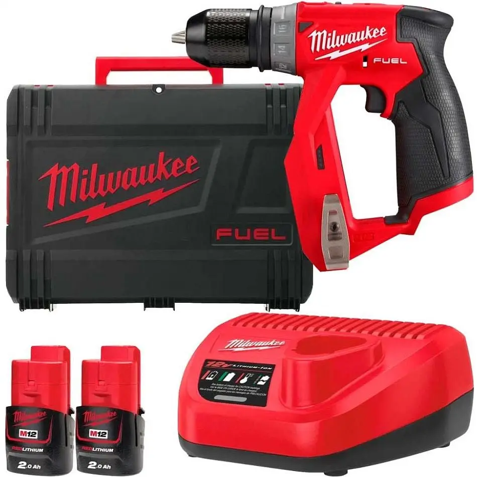 Дрель-шуруповерт Milwaukee M12 FDDXKIT-202X (4933464979) [118147] - фото 15