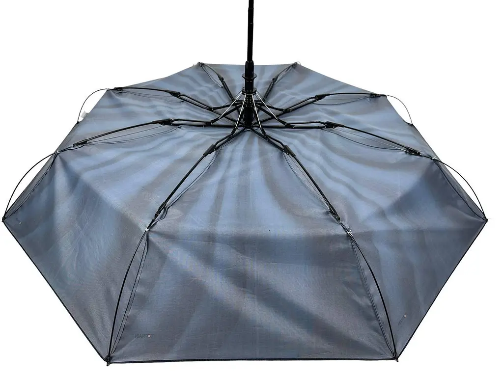 Женский складной зонтик полуавтомат Toprain 97 см синий - фото 5