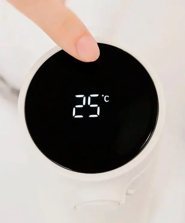 Термос QUANGE Temperature Display Thermos Cup BW502 480ml White [99661] - фото 3