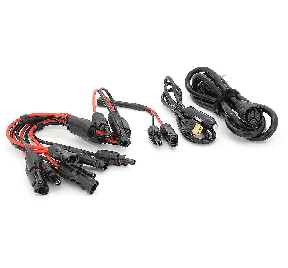 Портативна зарядна станція ALLWEI PPS-2400 Portable Power Station + BAT B200 Pro 2400W 4096Wh LiFePO4 - фото 4