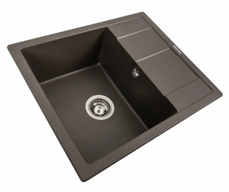 Кухонна мийка Platinum 5851 ARIA матова Темна скеля (SP000039619) - фото 5
